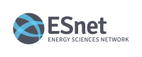 Full-color (gray-blue) logo with ESnet full name