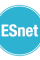 ESnet logo SocialMedia blue